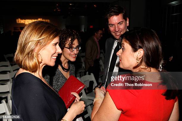 Janine Gibson, editor-in-chief of The Guardian, U.S. And guests attend An Evening With The Guardian at Industria Studios on May 3, 2012 in New York...