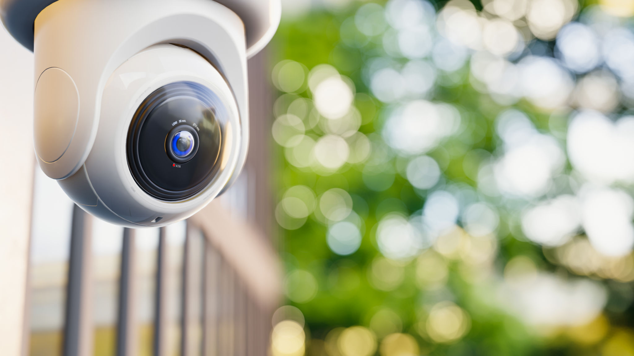 CCTV camera installed on wall of the building or office. CCTV camera installed on wall of the building or office.