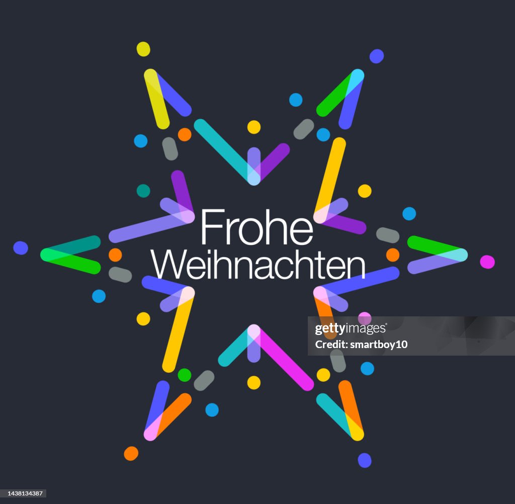 Frohe Weihnachten - Merry Christmas