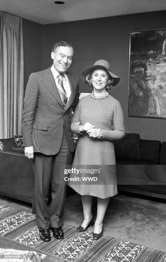 Leonard and Estee Lauder