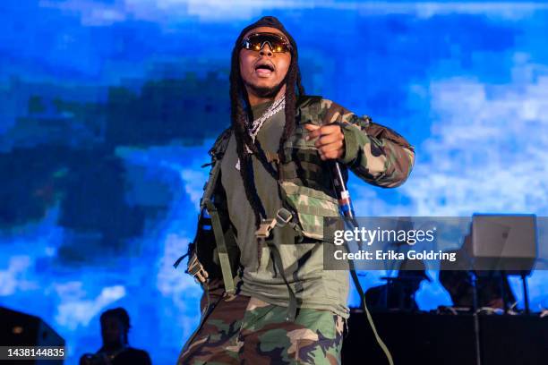 Takeoff of Unc & Phew performs during Lil Weezyana 2022 at Champions Square on October 29, 2022 in New Orleans, Louisiana.