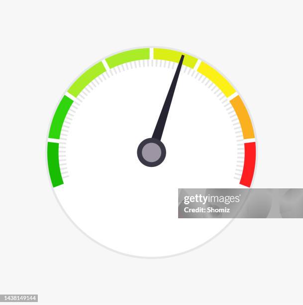 measuring device template - speed test stock illustrations