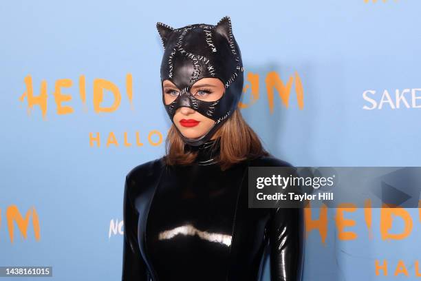 Leni Klum attends Heidi Klum's 2022 Hallowe'en Party at Cathedrale at Moxy Hotel on October 31, 2022 in New York City.