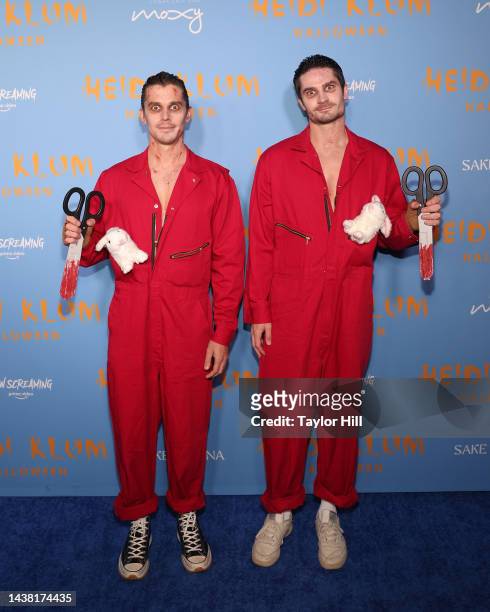 Antoni Porowski attends Heidi Klum's 2022 Hallowe'en Party at Cathedrale at Moxy Hotel on October 31, 2022 in New York City.
