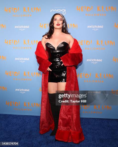 Alex Mariah attends Heidi Klum's 2022 Hallowe'en Party at Cathedrale