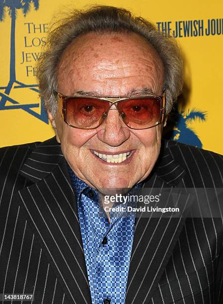 Custom car designer George Barris attends the 7th Annual Los Angeles Jewish Film Festival Premiere of "Tony Curtis: Driven to Stardom" at the Writers...
