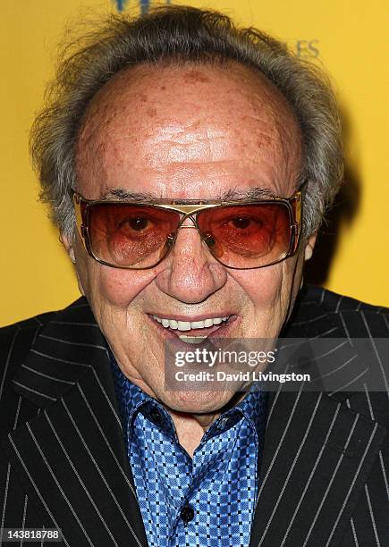 Custom car designer George Barris attends the 7th Annual Los Angeles Jewish Film Festival Premiere of "Tony Curtis: Driven to Stardom" at the Writers...