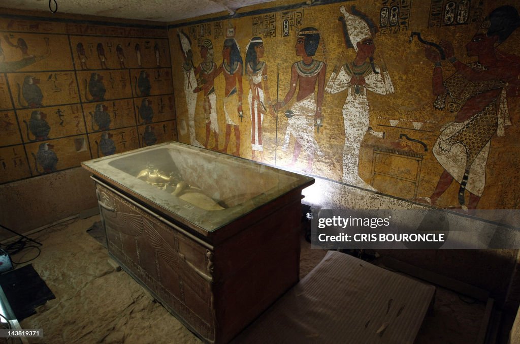 EGYPT-ARCHAEOLOGY-TUTANKHAMUN