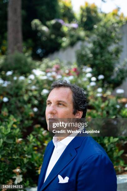 Founding partner of Puck News, Matthew Belloni is photographed for Los Angeles Times on July 15, 2022 in Los Angeles, California. PUBLISHED IMAGE....