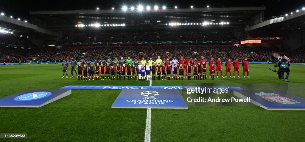 Liverpool FC v SSC Napoli: Group A - UEFA Champions League