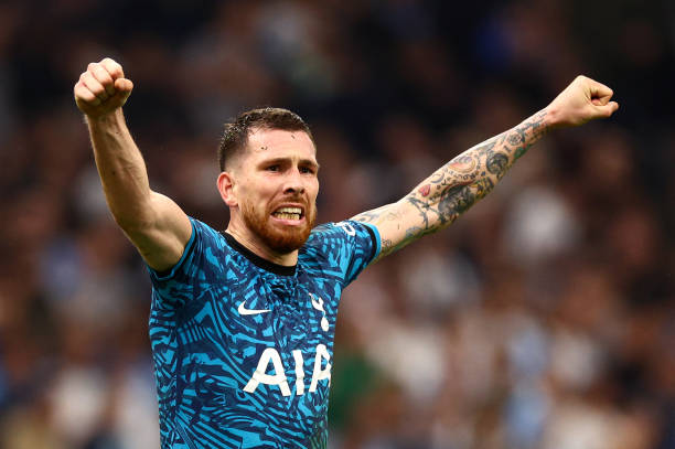 Pierre-Emile Hojbjerg of Tottenham Hotspur could the rader of Juventus,