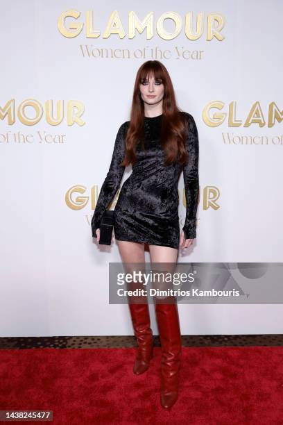 Sophie Turner attends as Glamour celebrates the 2022 Women of the Year Awards on November 01, 2022 in New York City.