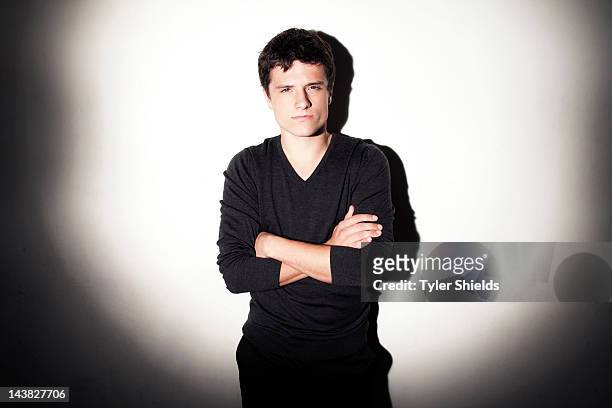Actor Josh Hutcherson is photographed for Self Assignment in Los Angeles, United States.