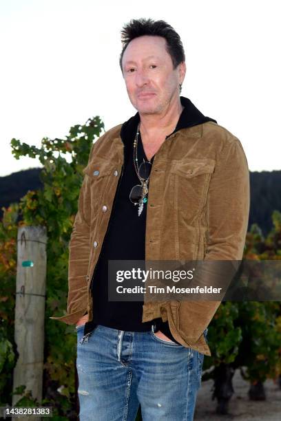 Julian Lennon poses during the 2022 Live in the Vineyard at Robert Mondavi Winery on November 01, 2022 in Napa, California.