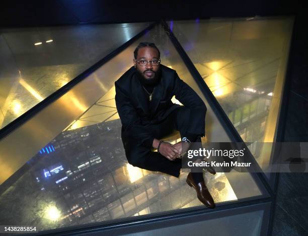 Ryan Coogler attends the Black Panther: Wakanda Forever NY New York premiere after-party at Peak Restaurant at Edge Hudson Yards on November 01, 2022...
