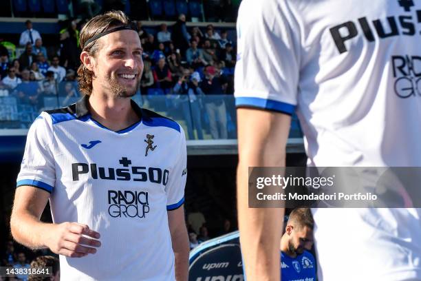 Dutch footballer Hans Hateboer of Atalanta BC takes the field during the Serie A football match between Empoli FC and Atalanta BC at Carlo Castellani...