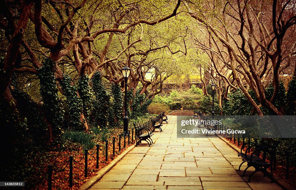 Conservatory Garden, Central Park, New York City