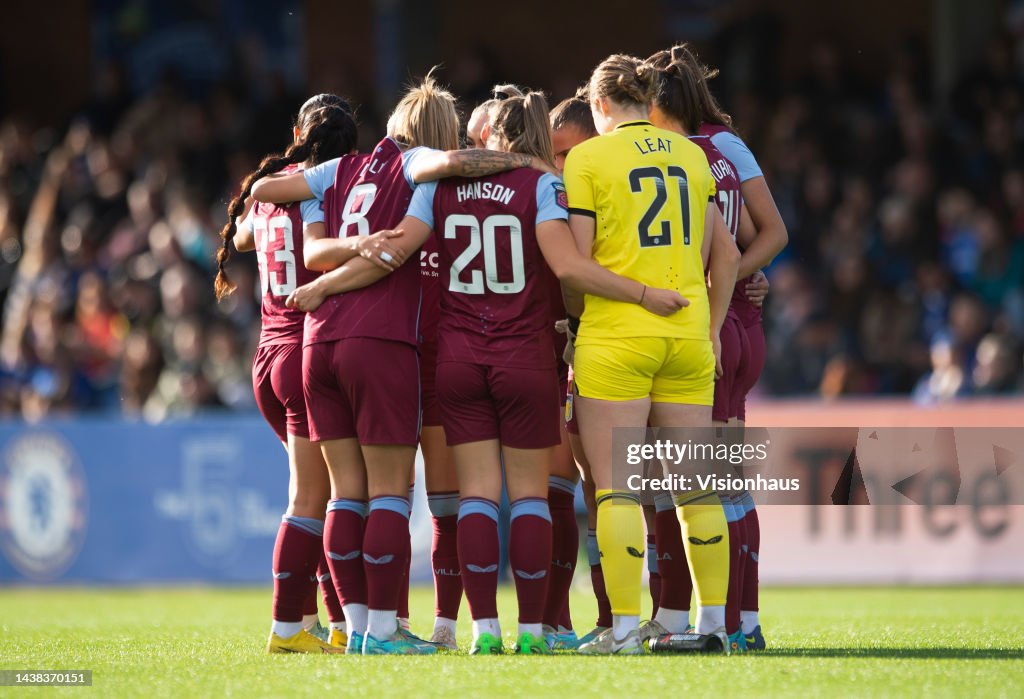 Chelsea FC v Aston Villa - Barclays Women's Super League