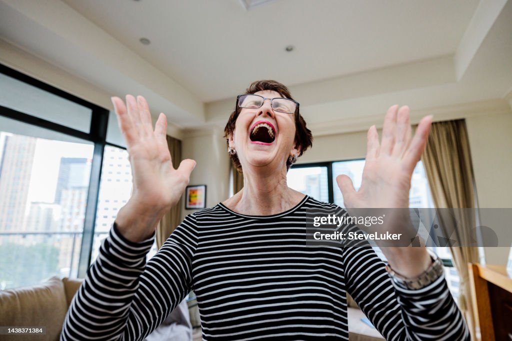 Emotional woman