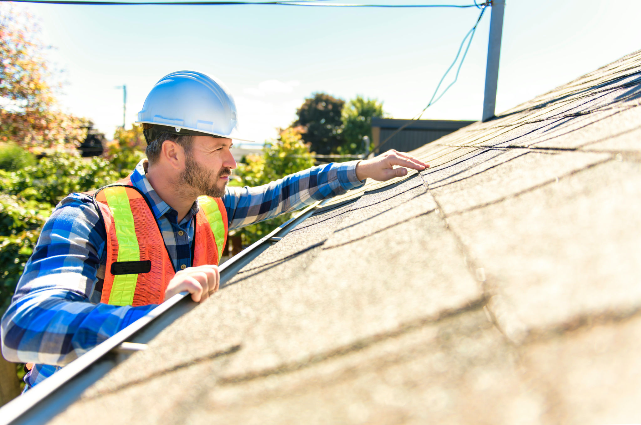 winter roof inspection