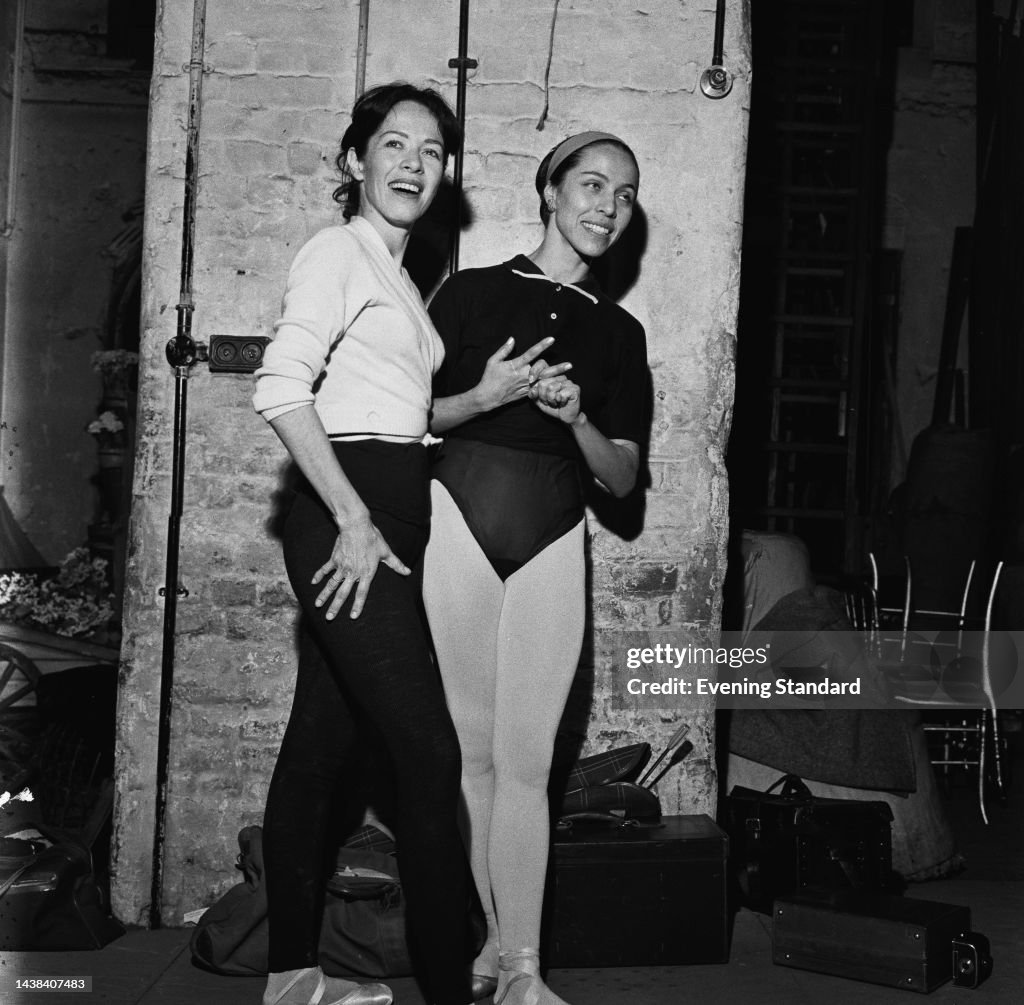 American ballet dancers Marjorie Tallchief and Maria Tallchief