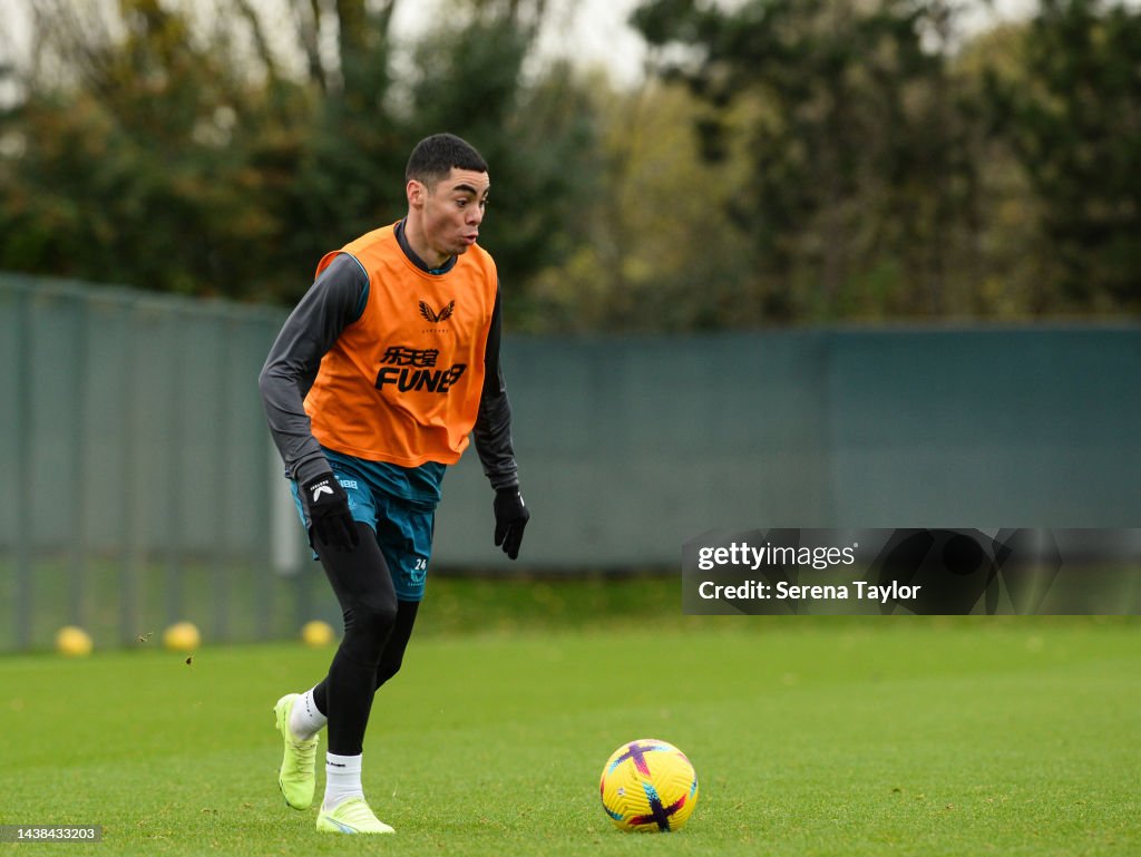 Newcastle United Training Session
