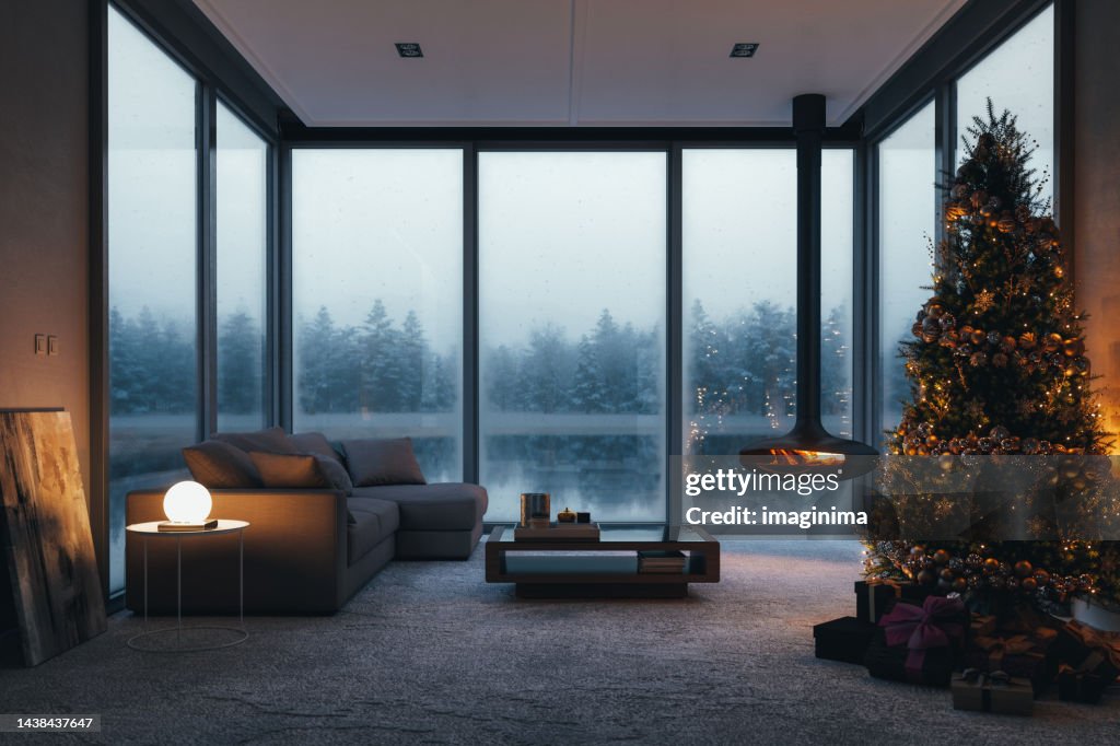 Weihnachtsfeier im Luxury Lake House