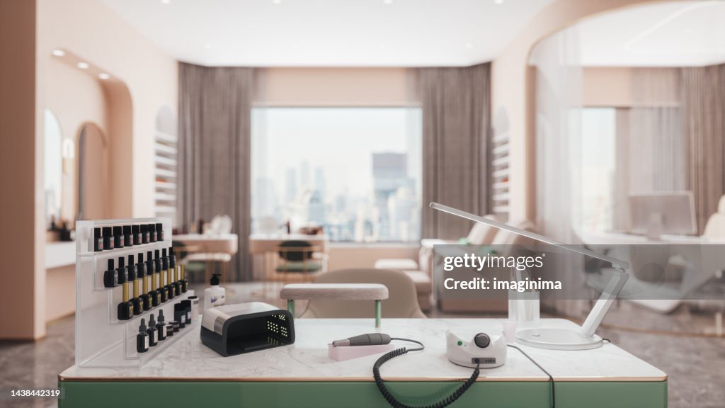 Modern Luxury Nail Spa Interior High-Res Stock Photo - Getty Images
