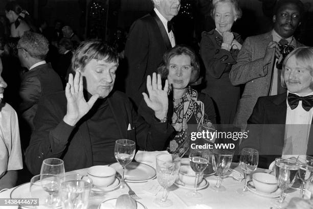 Oskar Werner and Antje Weisgerber attend the New York City premiere of "Voyage of the Damned," including a benefit dinner at the St. Regis Hotel, on...