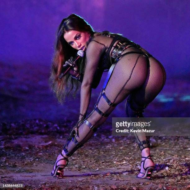In this image released on November 2, Anitta is seen during Rihanna's Savage X Fenty Show Vol. 4 presented by Prime Video in Simi Valley, California;...