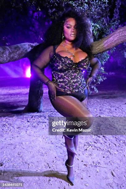 In this image released on November 2, Precious Lee is seen during Rihanna's Savage X Fenty Show Vol. 4 presented by Prime Video in Simi Valley,...