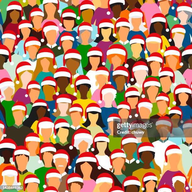 Multicultural Santa Multicultural Holiday Background Photos and Premium High Res Pictures ...