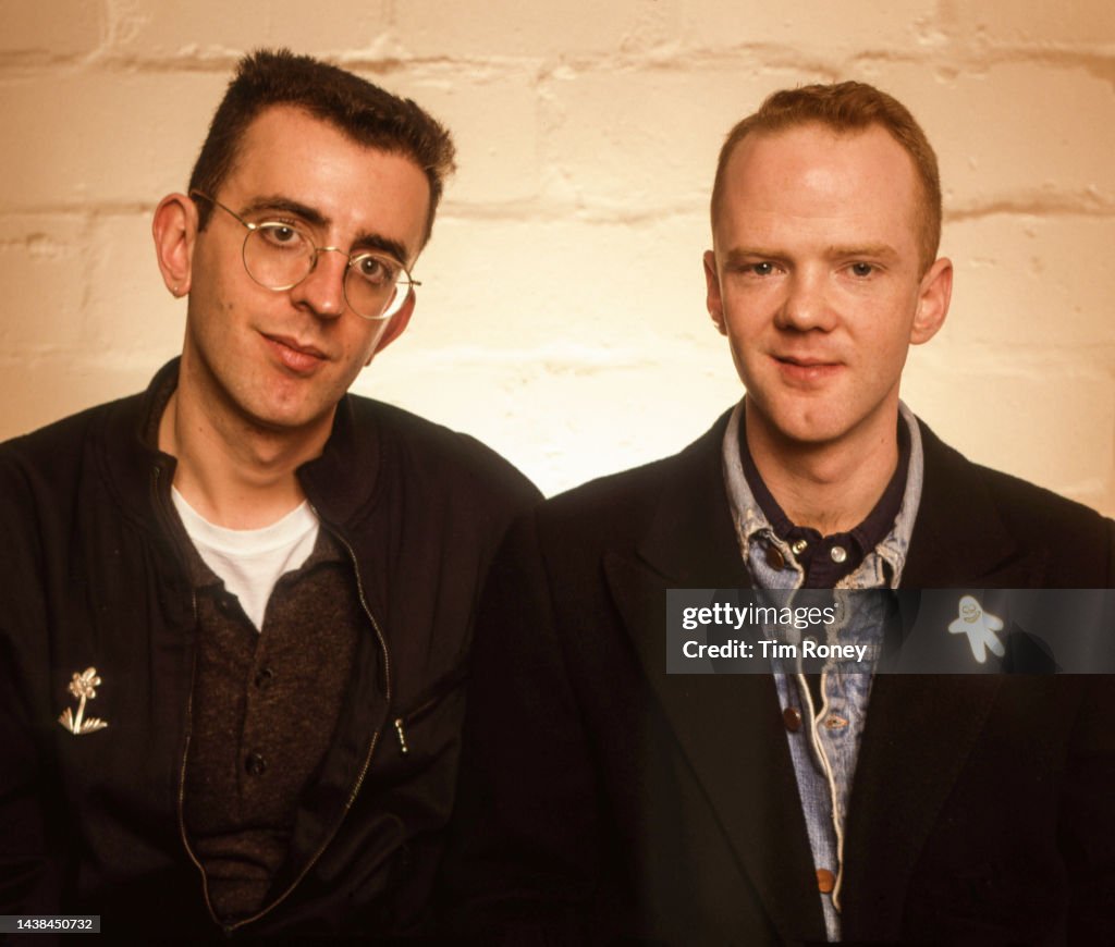 Portrait Of Irish Pop And Dance Musicians Richard Coles And Jimmy portrait-of-irish-pop-and-dance-musicians-richard-coles-and-jimmy