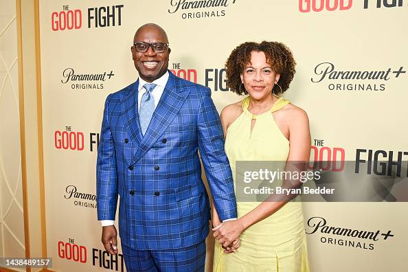 André Braugher and Ami Brabson attend "The Good Fight" Series Finale