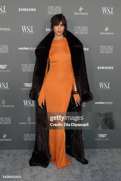 Mica Argañaraz attends the WSJ. Magazine 2022 Innovator Awards at Museum of Modern Art on November 02, 2022 in New York City.