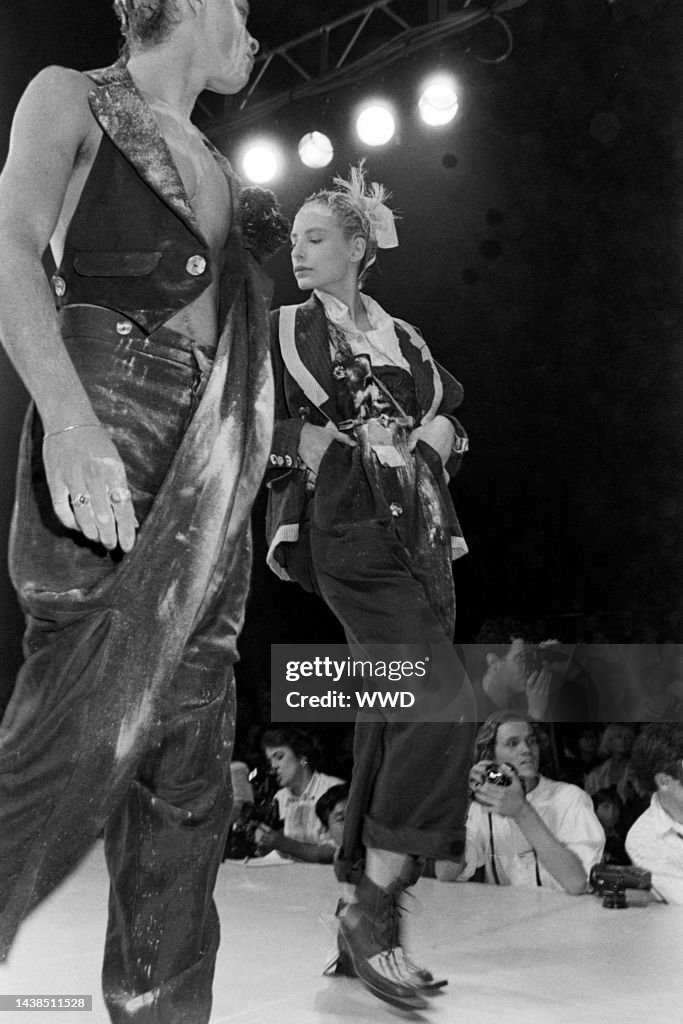 John Galliano's "Fallen Angels" Spring 1985 ready to wear runway