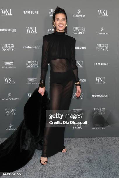 Shalom Harlow attends the WSJ. Magazine 2022 Innovator Awards at Museum of Modern Art on November 02, 2022 in New York City.