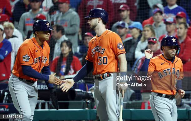 Outfielder Kyle Tucker of the Houston Astros poses for a picture