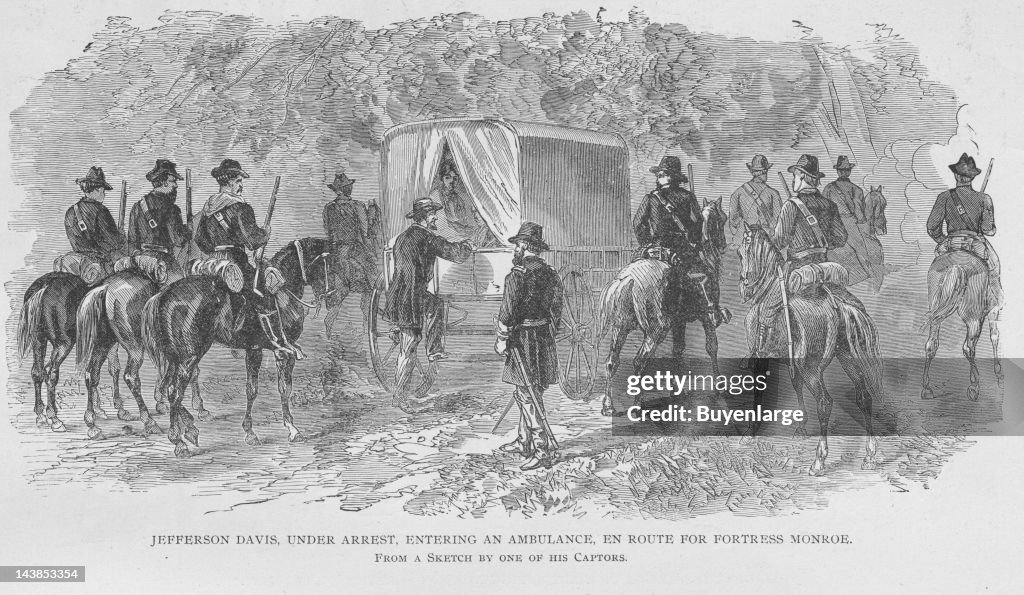 Jefferson Davis Arrested