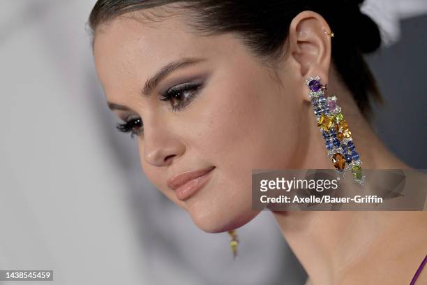 Selena Gomez attends the 2022 AFI Fest - "Selena Gomez: My Mind And Me" Opening Night World Premiere at TCL Chinese Theatre on November 02, 2022 in...