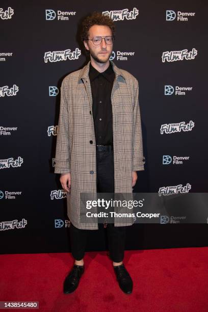 Director Daniel Goldhaber of the film "How to Blow up a Pipeline" attends opening night at the 45th Denver Film Festival on November 02, 2022 in...