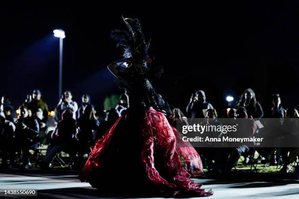 Celebrants dressed up as Catrinas, Mexico's lady of death who serves as a reminder to enjoy life and embrace mortality, compete for title of the best...