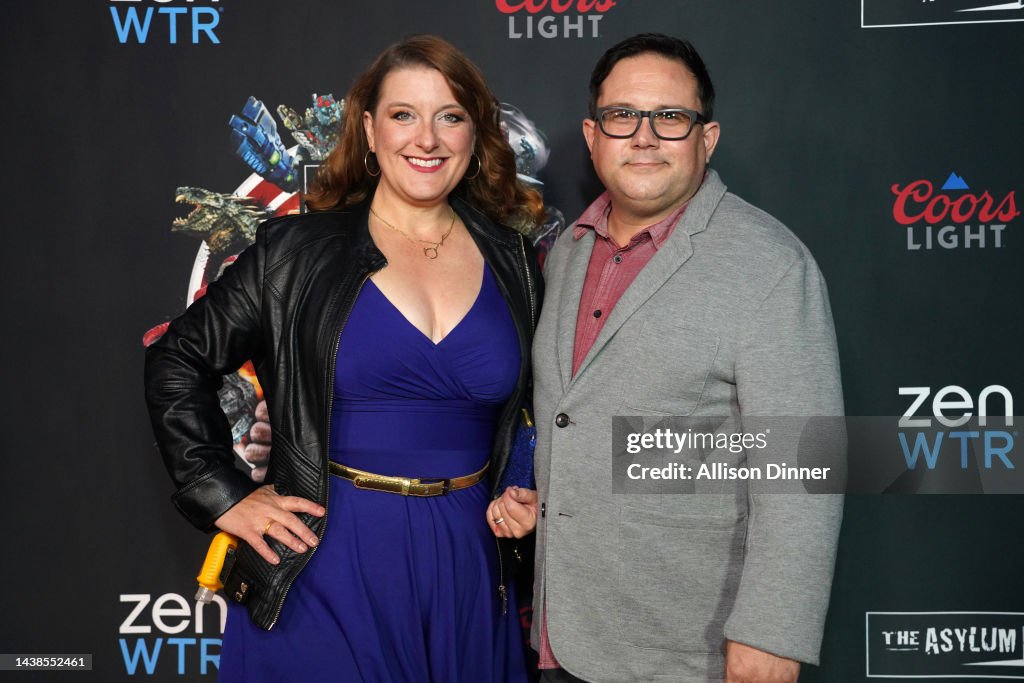 Joe Roche Lauren Pricthard and Joe Roche arrive at The Asylum's 25th... News ...