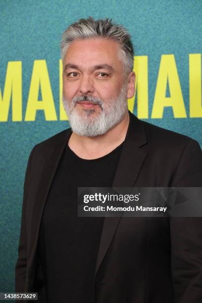 Jez Butterworth attends the Los Angeles Premiere Of Prime Video's "Mammals" at The West Hollywood EDITION on November 02, 2022 in West Hollywood,...