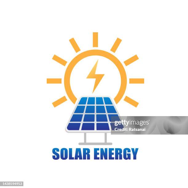 stockillustraties, clipart, cartoons en iconen met solar energy - panel solar