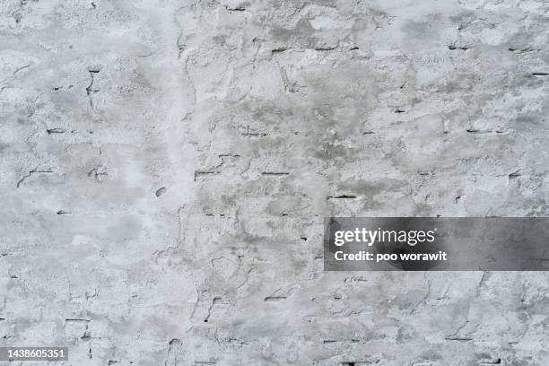 rough old cement wall. - cracked plaster stock pictures, royalty-free photos & images