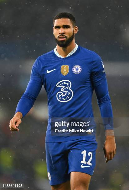 Ruben Loftus-Cheek of Chelsea looks on during the UEFA Champions League group E match between Chelsea FC and Dinamo Zagreb at Stamford Bridge on...