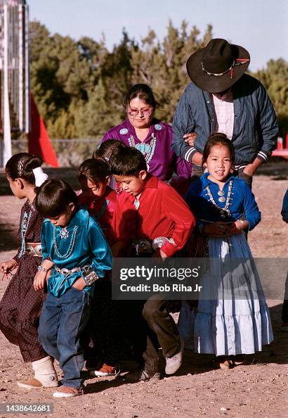Introduction In Navajo Navajo school children and adults do traditional Navajo dances during ...