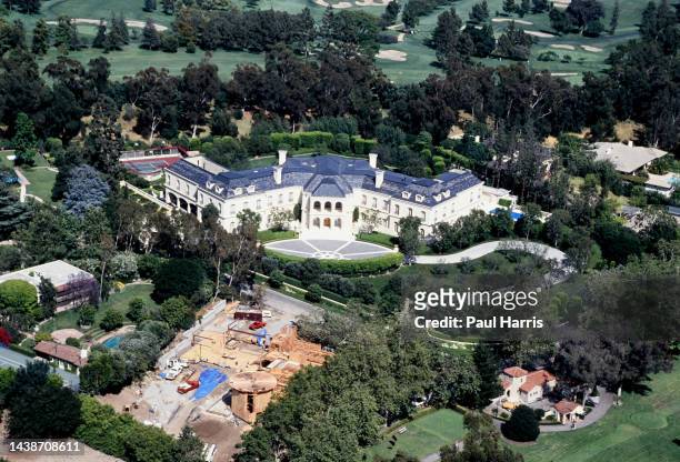 Aaron Spelling bought the 6-acre property of Bing Crosby's former Los Angeles house. He demolished the property and built a 123-room home on the lot...