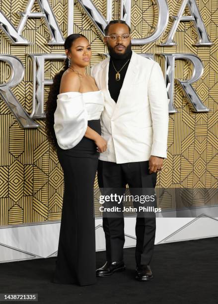 Director Ryan Coogler attends the "Black Panther: Wakanda Forever" European Premiere at Cineworld Leicester Square on November 03, 2022 in London,...